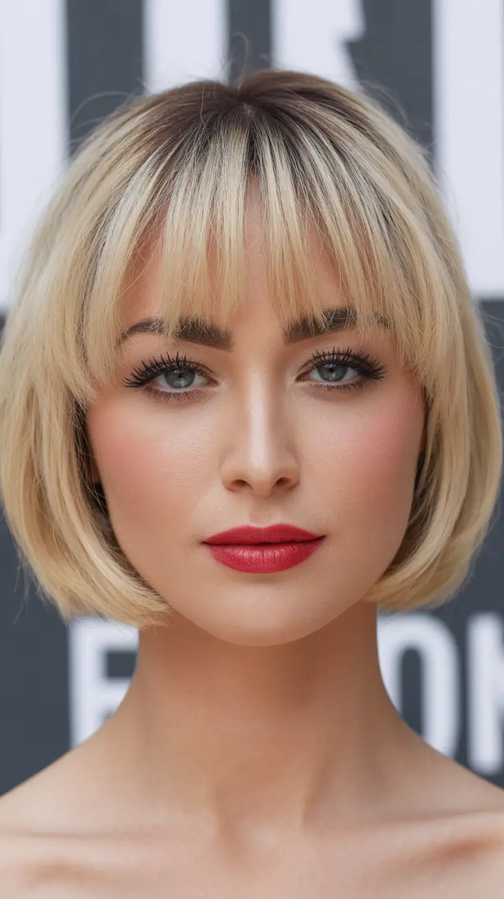 bob-hairstyles-2026-Soft-Blonde-Bob-With-Wispy-Fringe