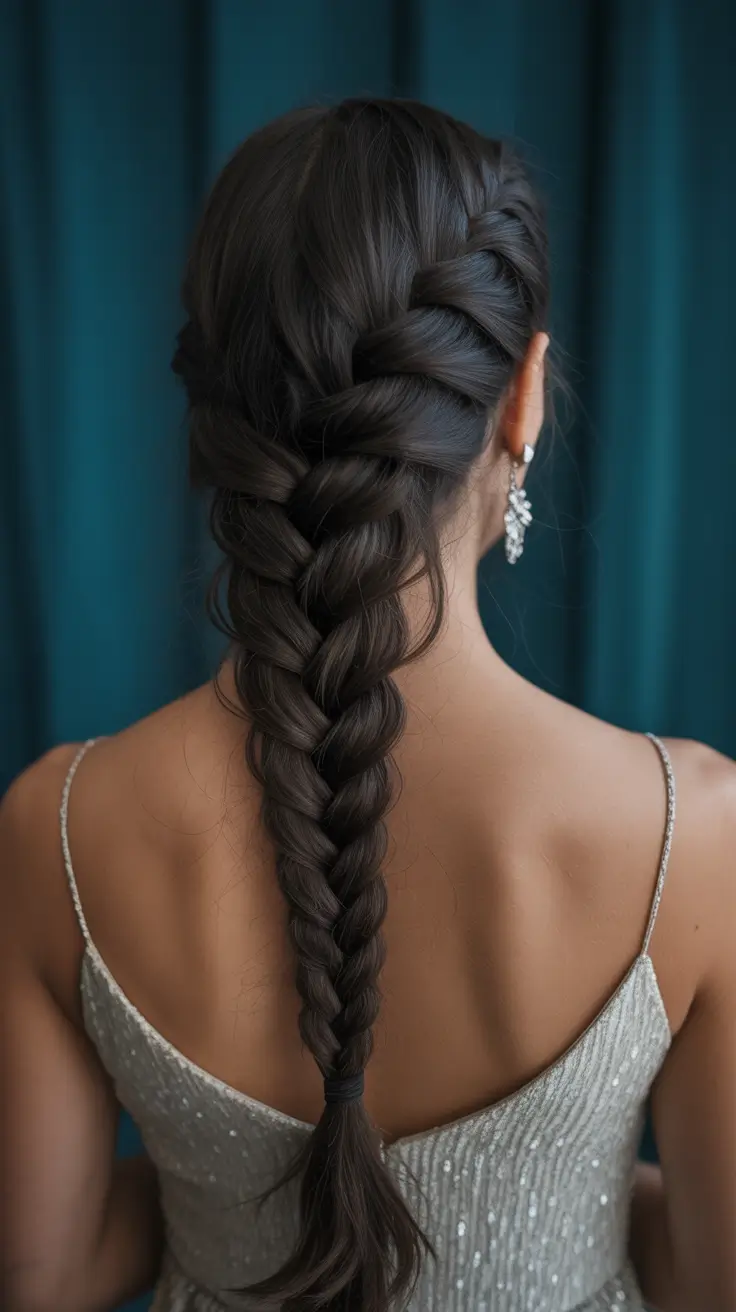 french-braid-Elegant-French-Braid-for-Formal-Evenings