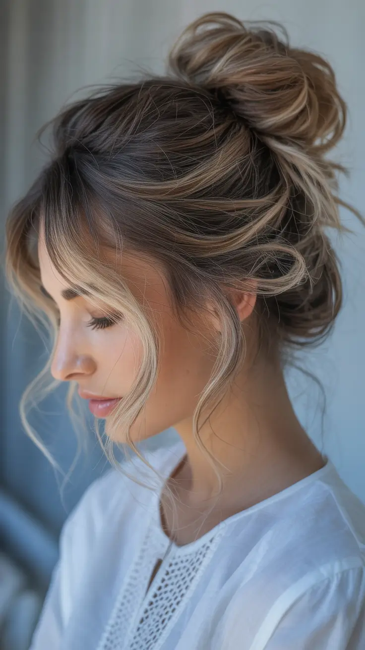 Easy Loose Highlighted Bun Movement 10