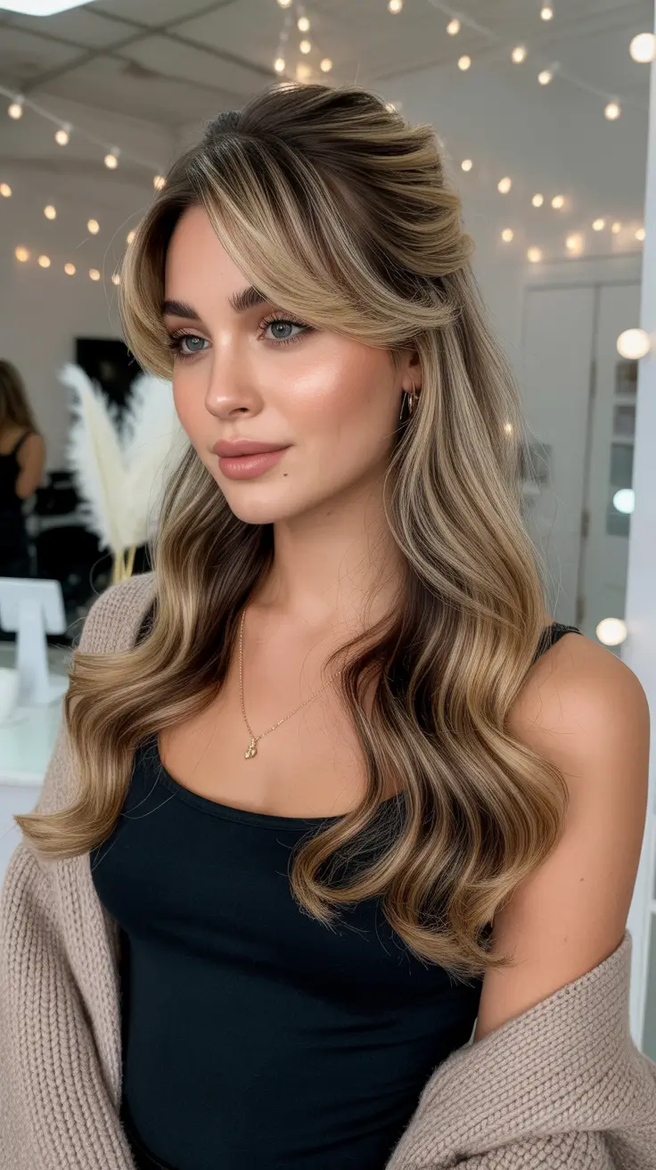 Wavy hair Half-Up Dream Waves