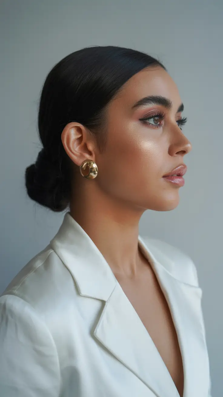 Simple Glossy Low Sleek Knot