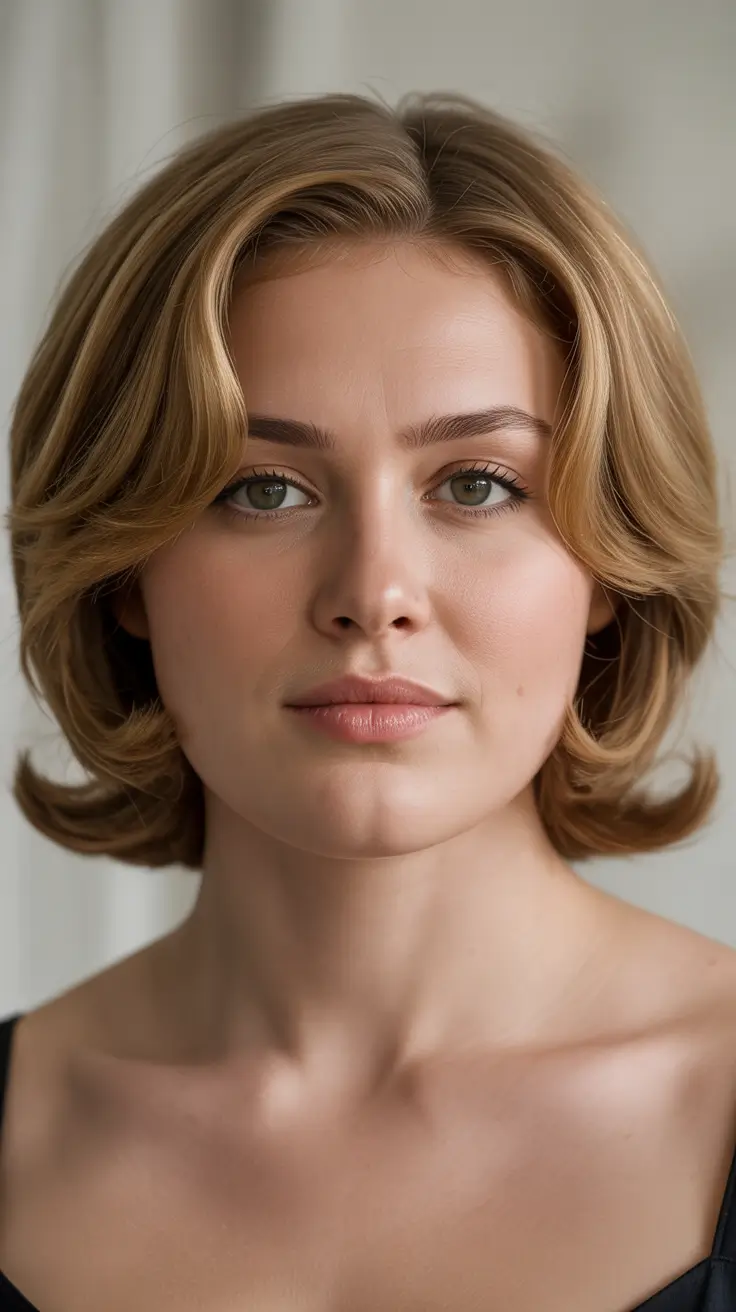 Medium-length Classic Medium-Length Flip with Curtain Movement