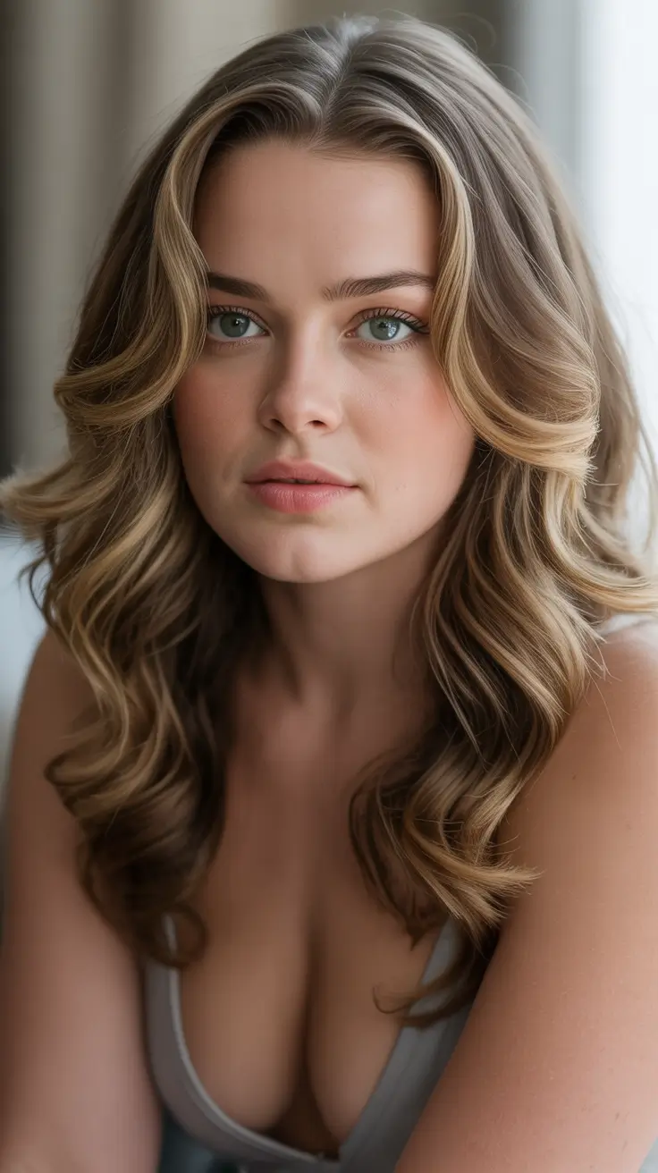 Long layers Romantic Long Layers with Subtle Highlights