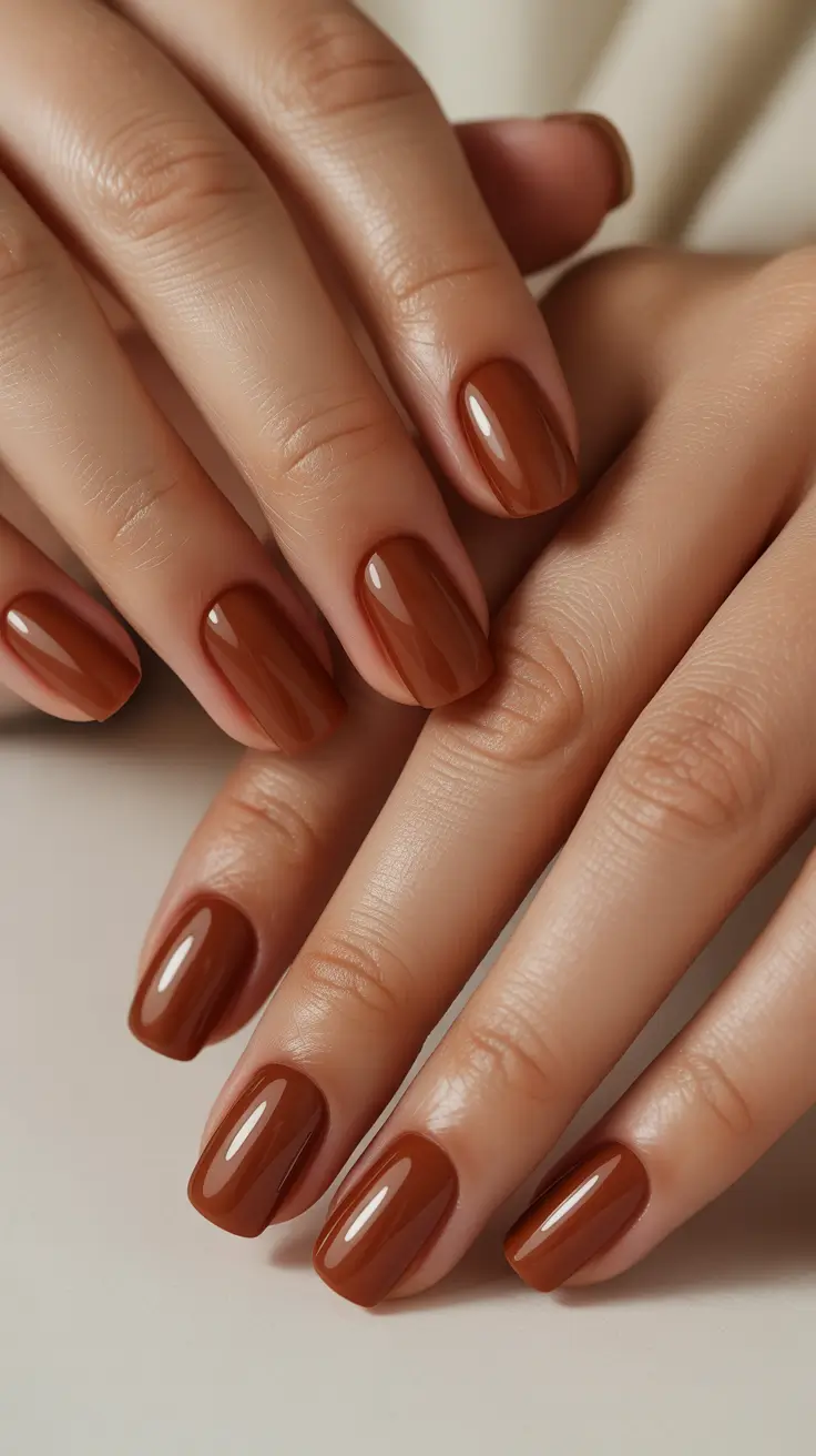 21-stylish-gel-nails-2026-Warm-Caramel-Gloss-on-Clean-Short-Nails