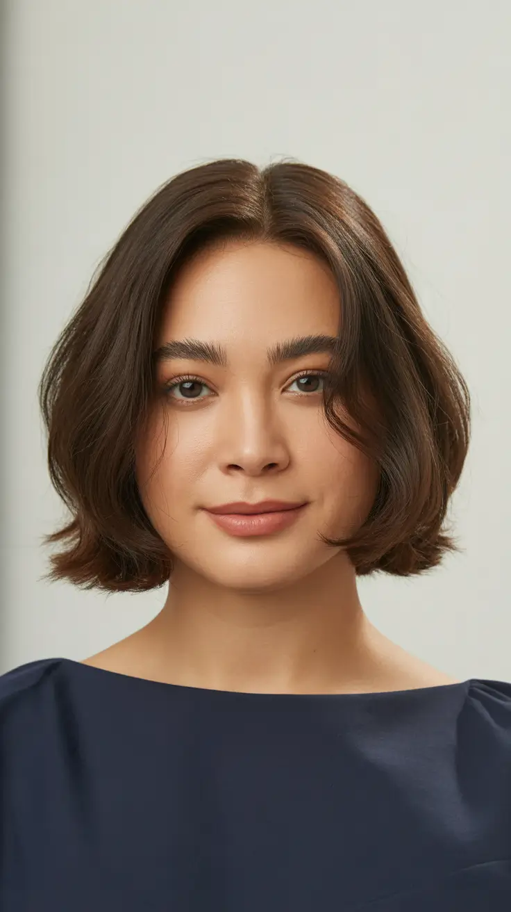 Shape Medium Rounded Soft Bob With Gentle Outward Flick