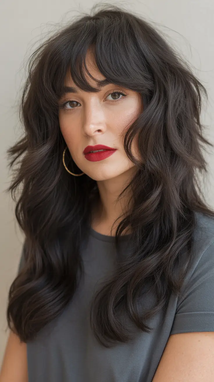 Long Shag Voluminous Long Shag With Full Fringe