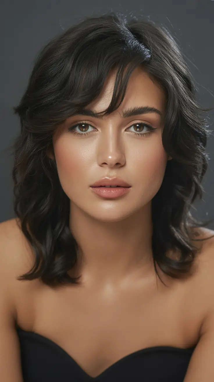 Medium Soft Medium Layers With Gentle Face-Framing Waves