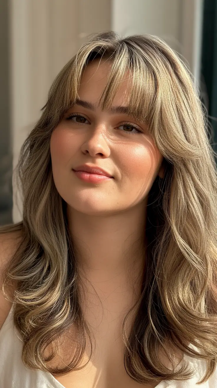 2026 Soft Layered Cut with Curtain Bangs