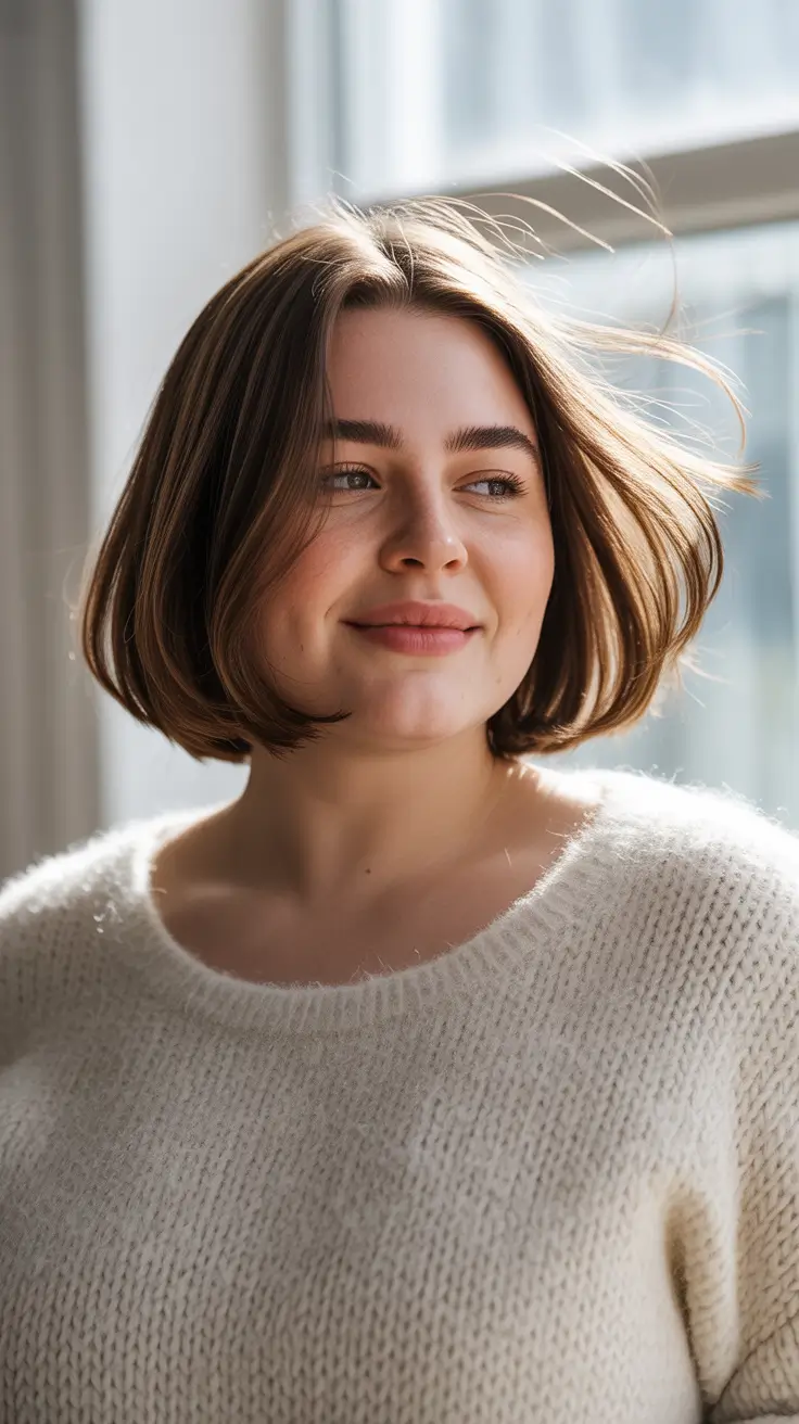 2026 Classic Chin-Length Bob with Airy Texture