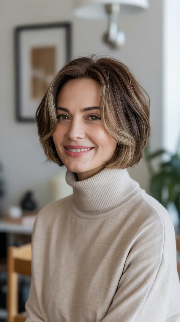 Cool haircut inspo 2026 Textured Modern French Bob