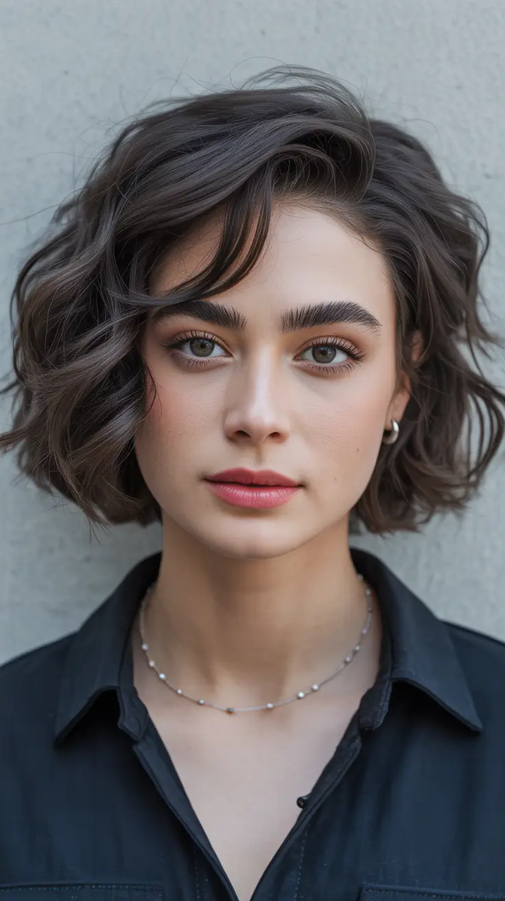 Cool haircut inspo 2026 Effortless Textured Waves