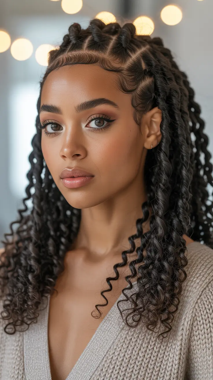 Afro Bantu Knot Inspired Twists H2