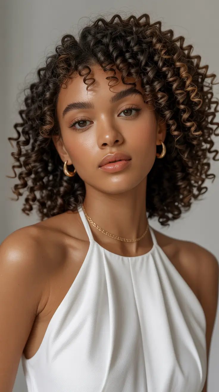 Natural Defined Spiral Curls H2