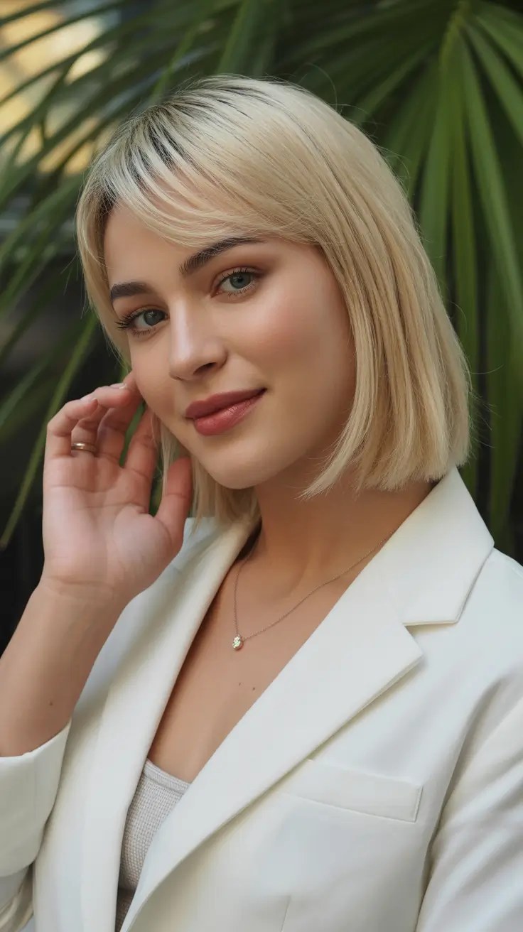 medium-length-hairstyles-2026-Sleek-Mini-Bob-With-Feathered-Micro-Bangs