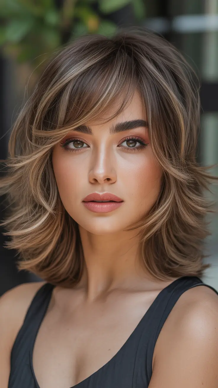 jellyfish haircut Caramel Whipped Jellyfish Layers With Animated Volume