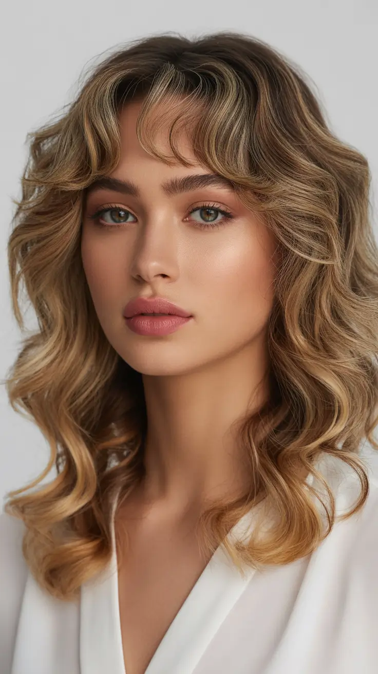 retro blonde layered haircut 2026