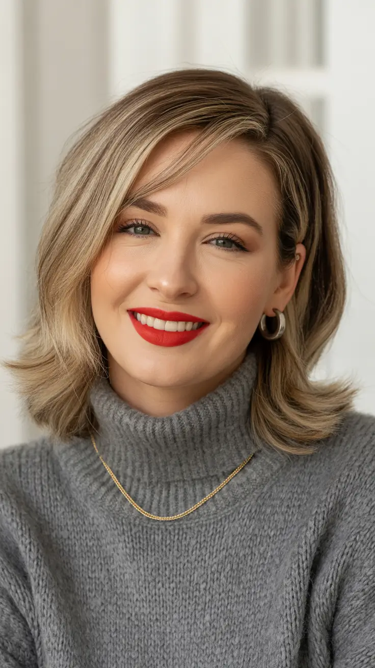 champagne bob layered haircut 2026