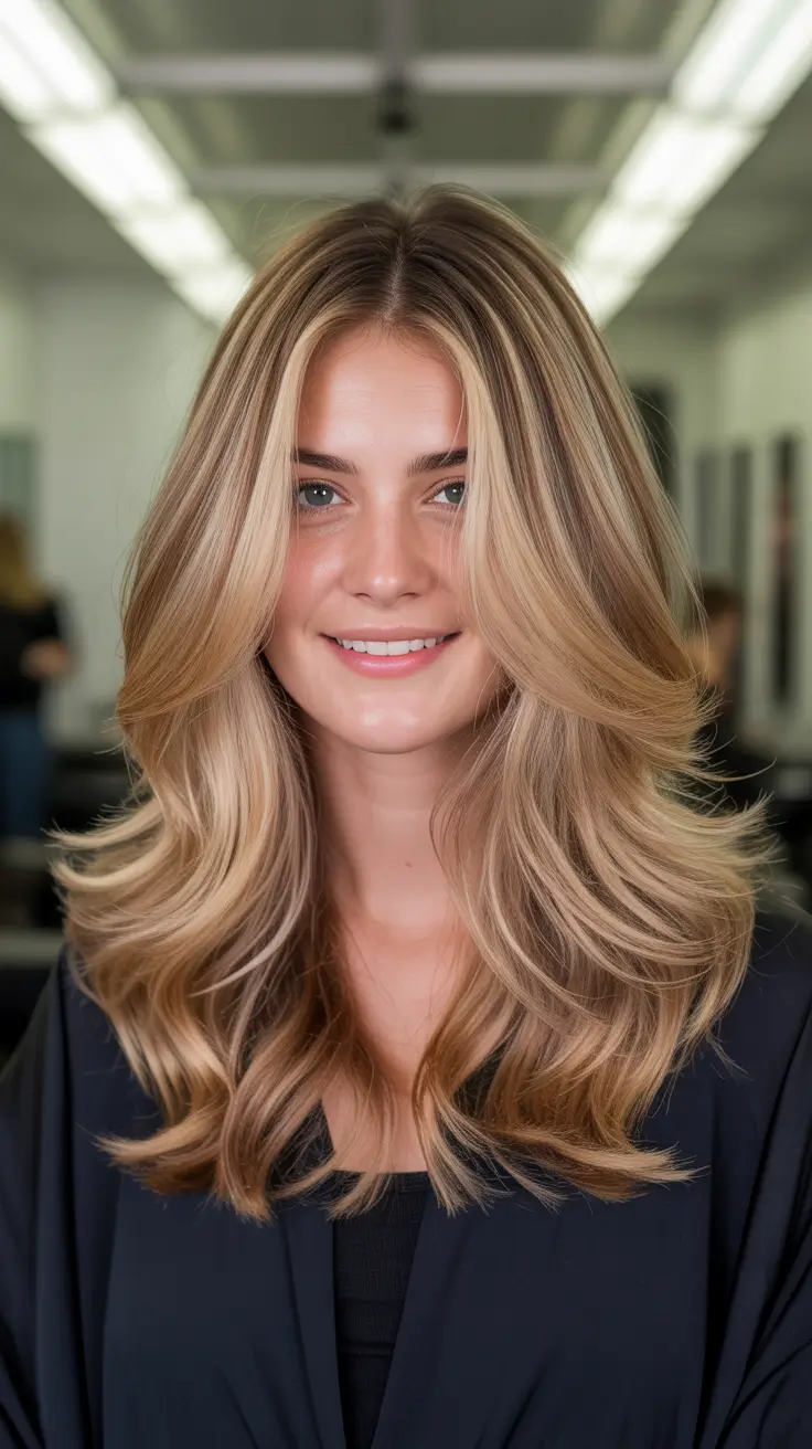 sunlit long layered haircut 2026