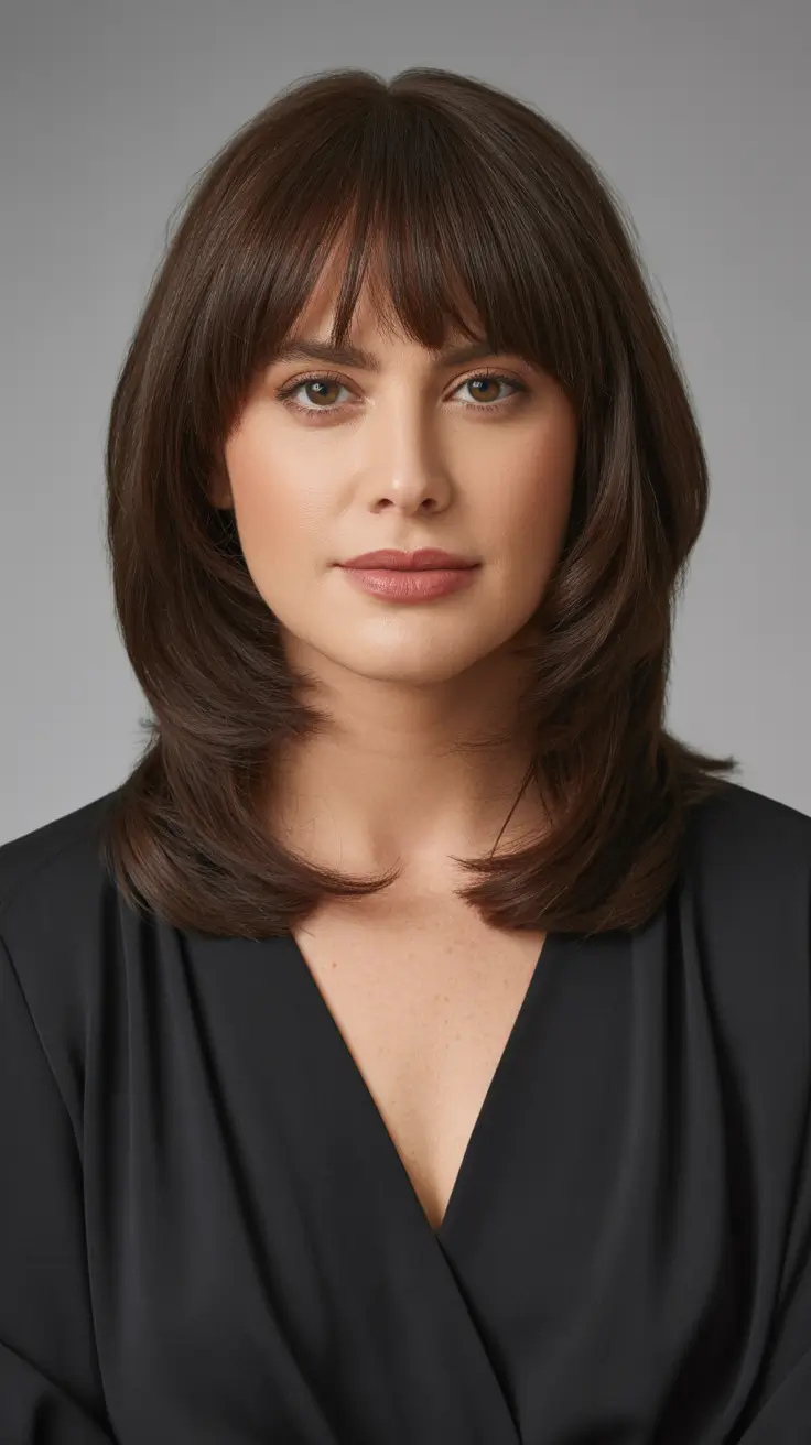 mid-length-hairstyle-2026-Layered-Blowout-With-Bangs
