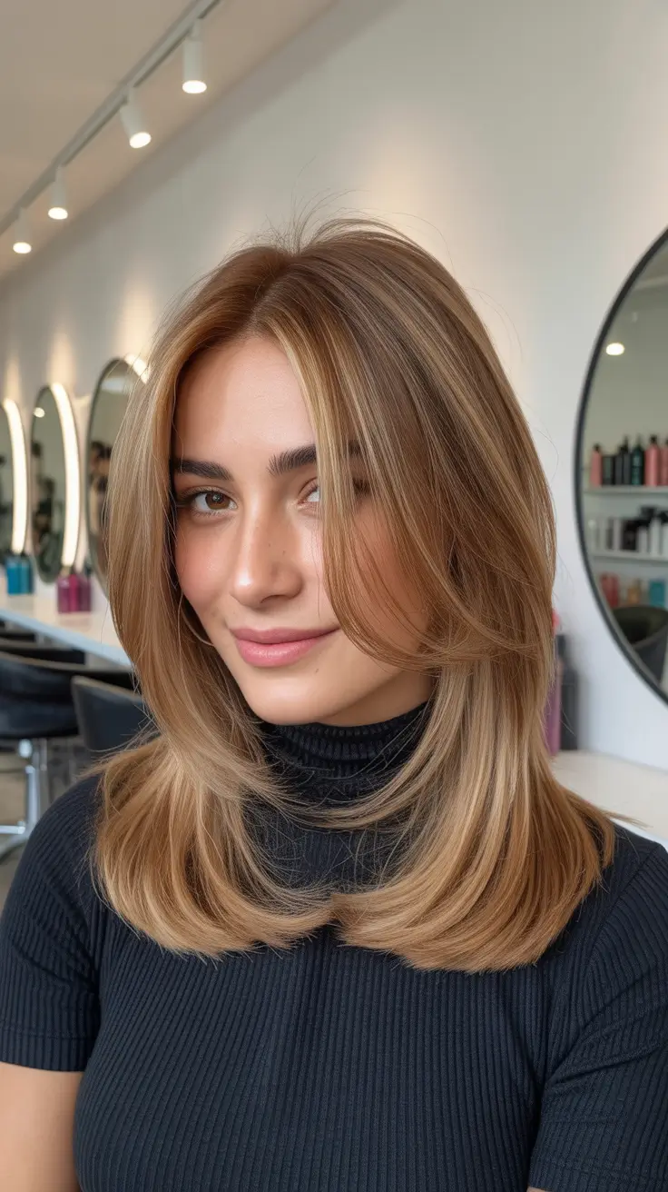 mid-length-hairstyle-2026-Golden-Layers-And-Face-Framing