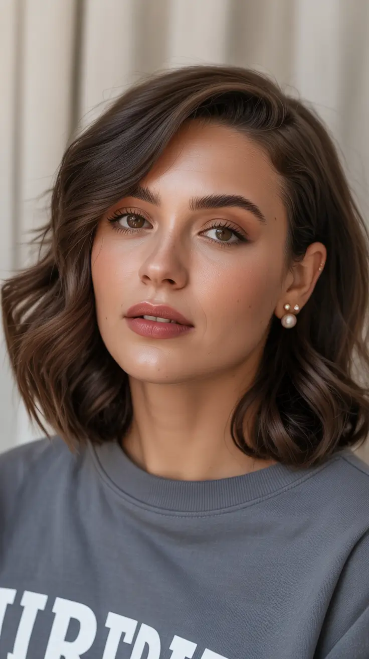 mid-length-hairstyle-2026-Chic-Side-Part-Waves