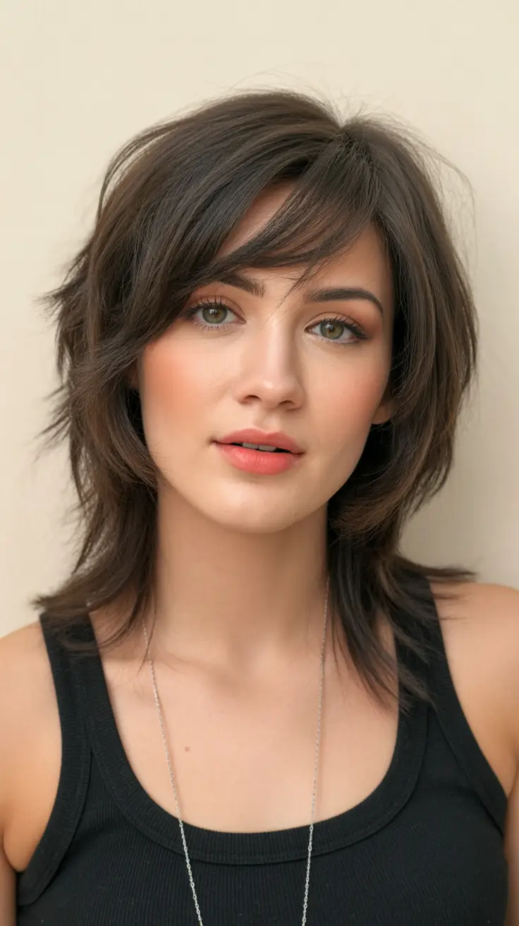 mid-length-hairstyle-2026-Wispy-Shag-With-Curtain-Bangs