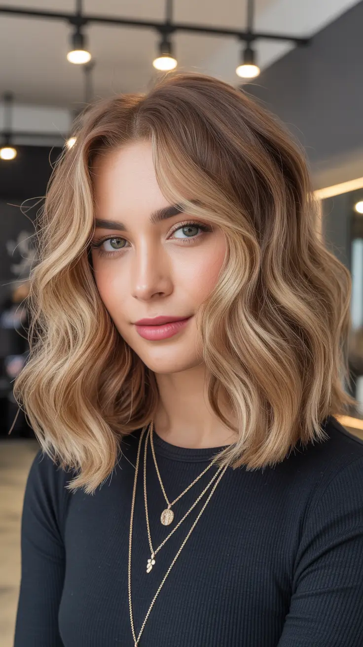 mid-length-hairstyle-2026-Voluminous-Waves-With-Face-Framing-Layers