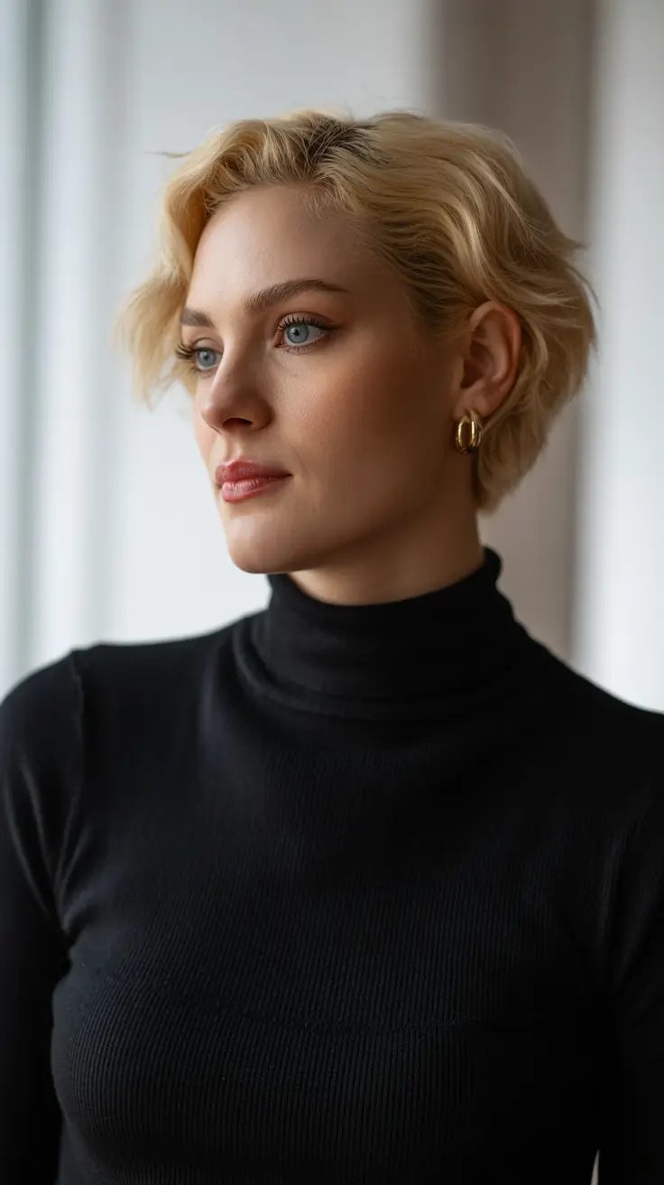 Short Pixie Haircuts 2026 Soft Blonde Pixie with Feminino Elegance