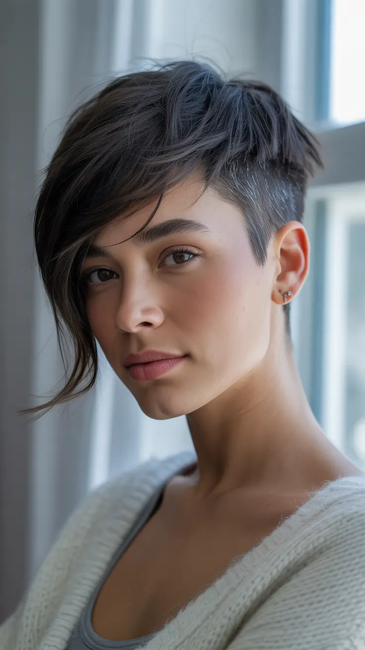 Short Pixie Haircuts 2026 Textured Undercut Pixie for Bold Spirits