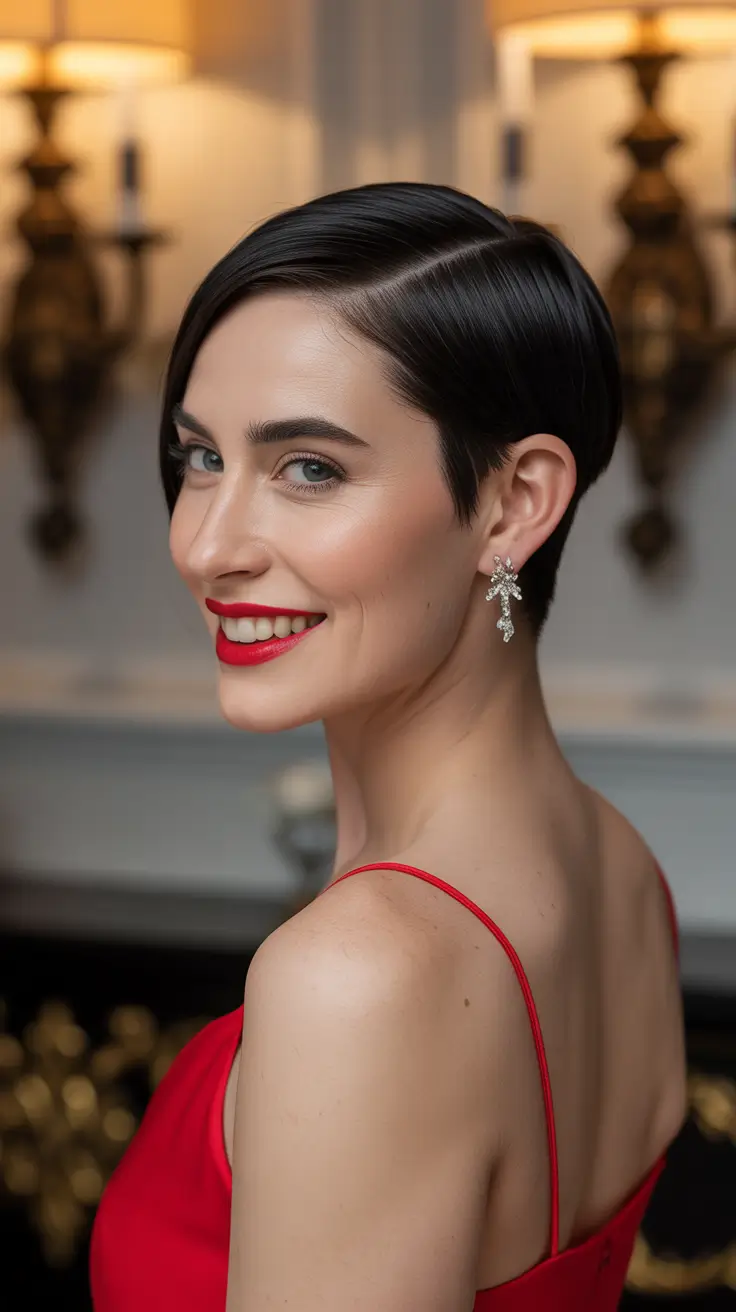 pixie-hairstyles-2026-Soft-Glossy-Pixie-Elegance