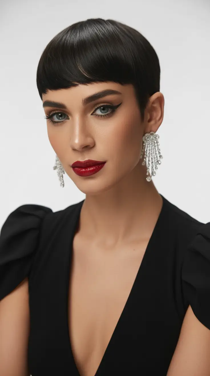 pixie-hairstyles-2026-Sculpted-Jet-Black-Pixie