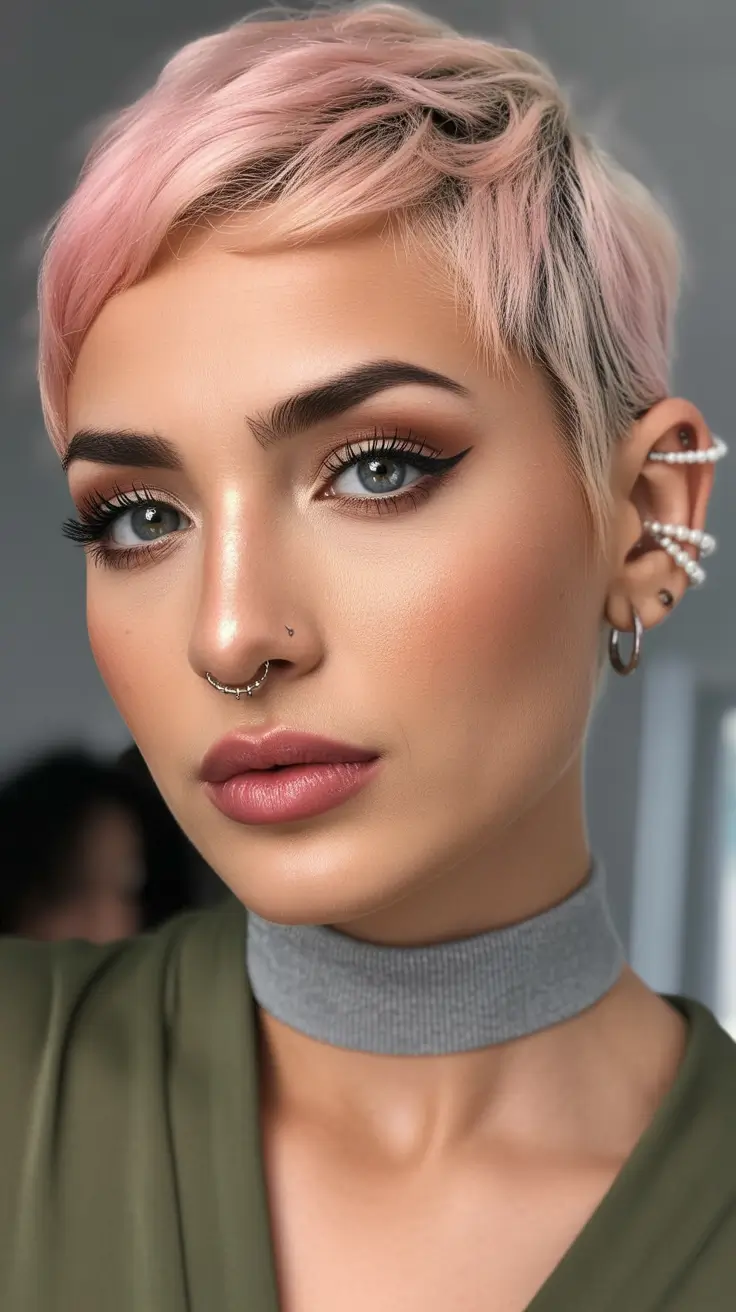 pixie-hairstyles-2026-Pastel-Rose-Pixie