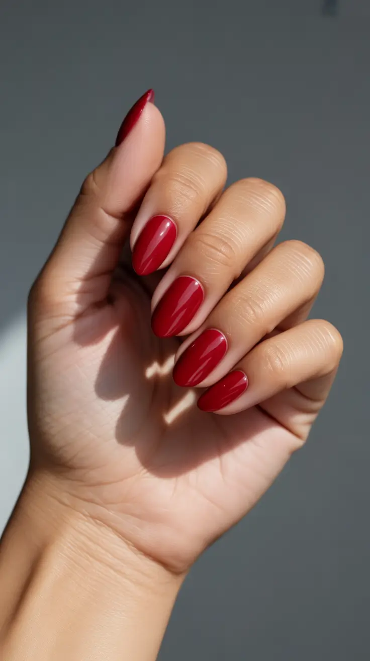 classic-red-nails-2026-Warm-Ruby-Rounds-in-Soft-Light