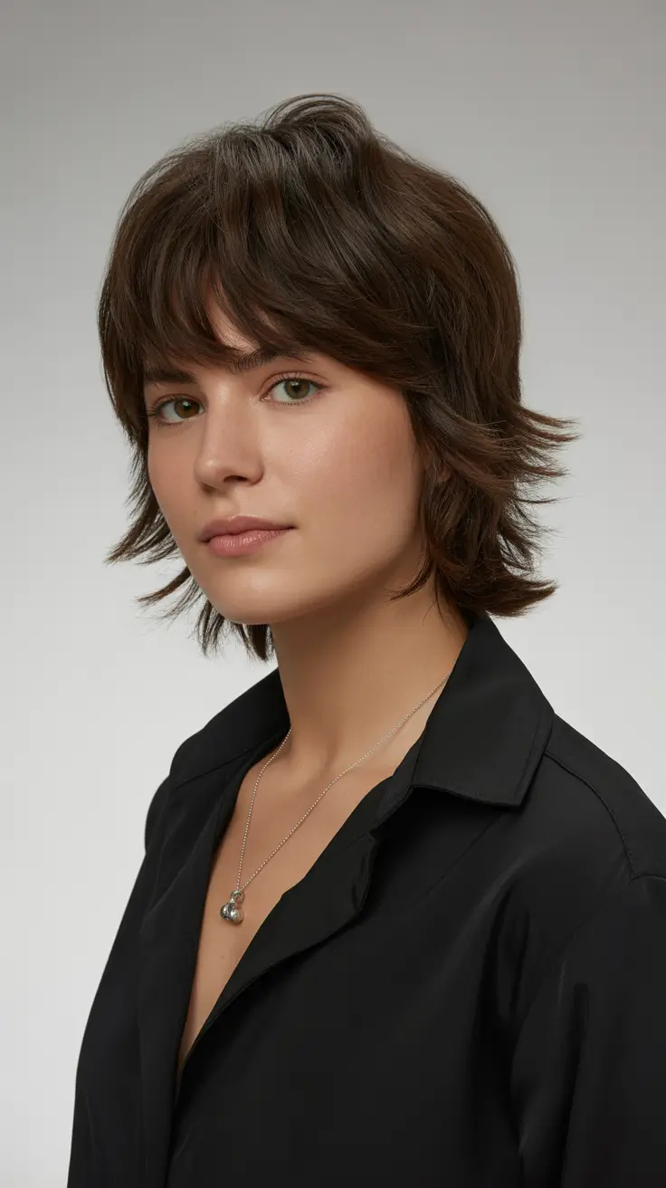 Shag haircut Soft Polished Shag with Clean Movement