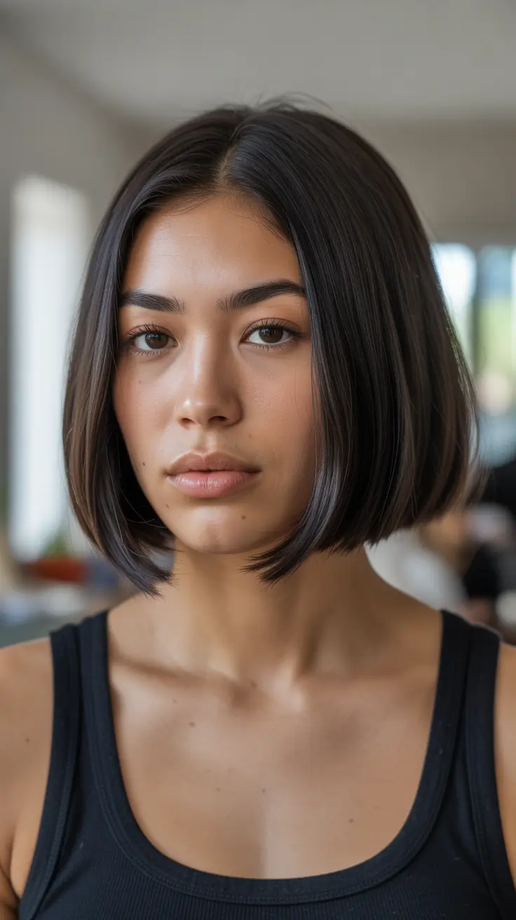 Women Polished Blunt Bob