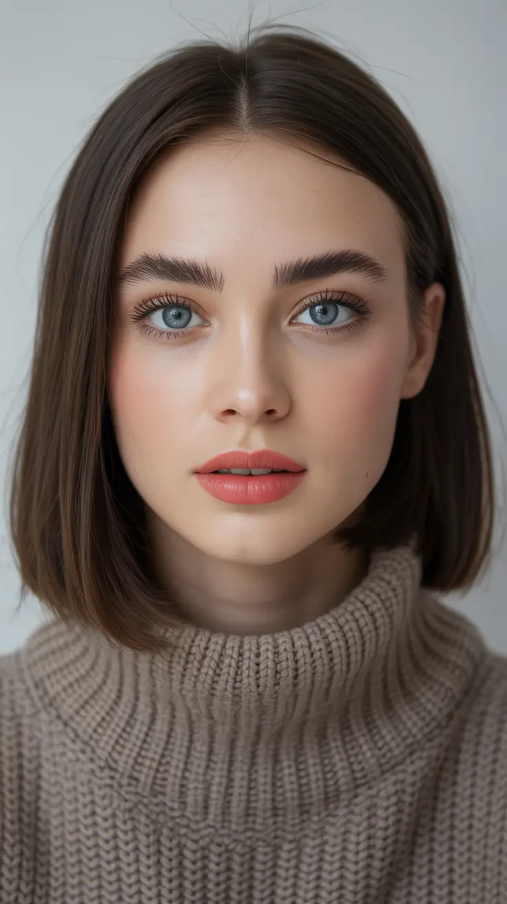21 Straight hairstyle ideas 2026 Soft Minimalist Short Classic Bob
