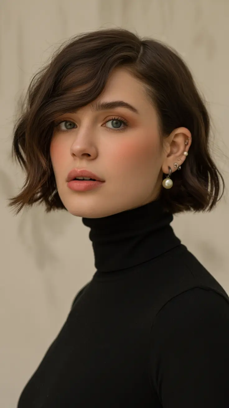 2026 Textured Side-Part Bob