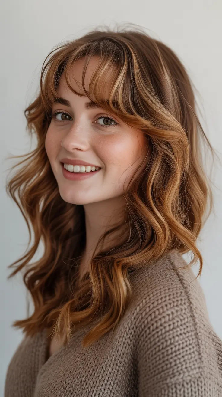 2026 Golden Layers with Wispy Bangs