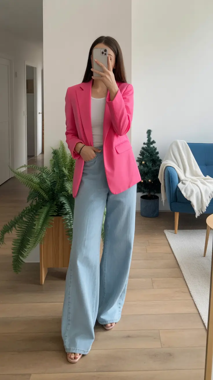 chicago spring outfits 2026 - Vibrant Blazer Energy for Fresh Spring Mornings