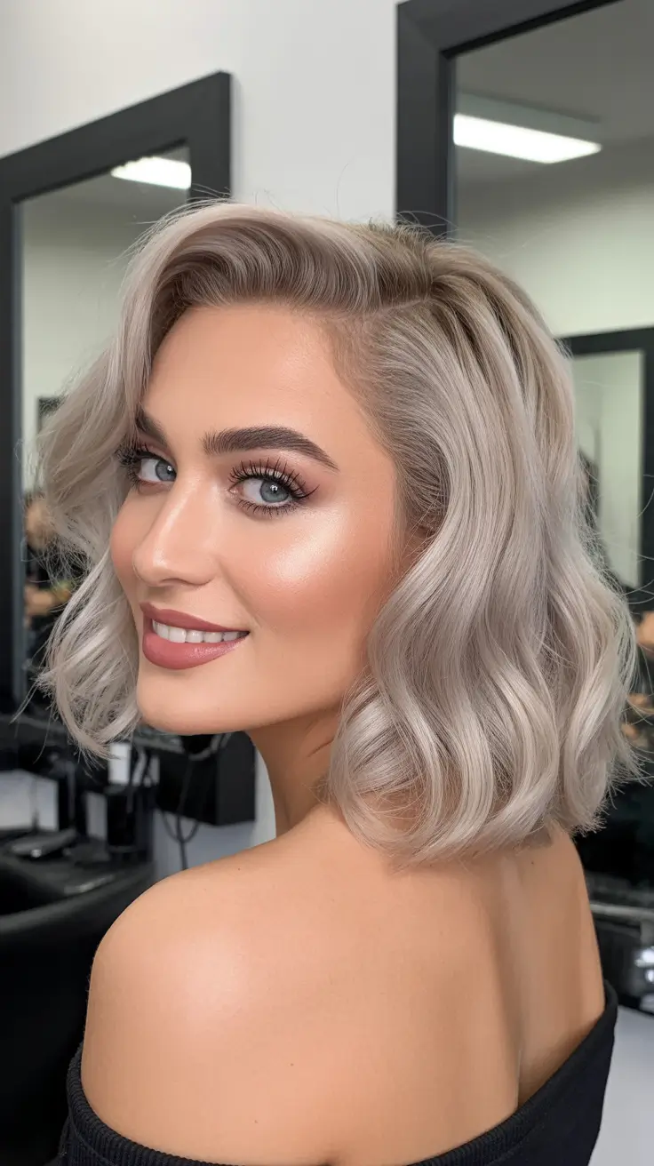 2026 February Classic Soft Blonde Waves With Retro Charm