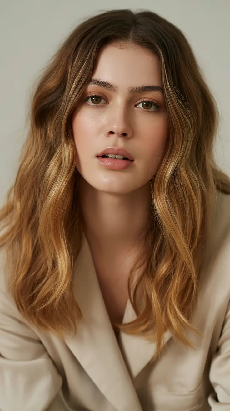 2026 February Golden Soft Balayage for Light Brown Hair