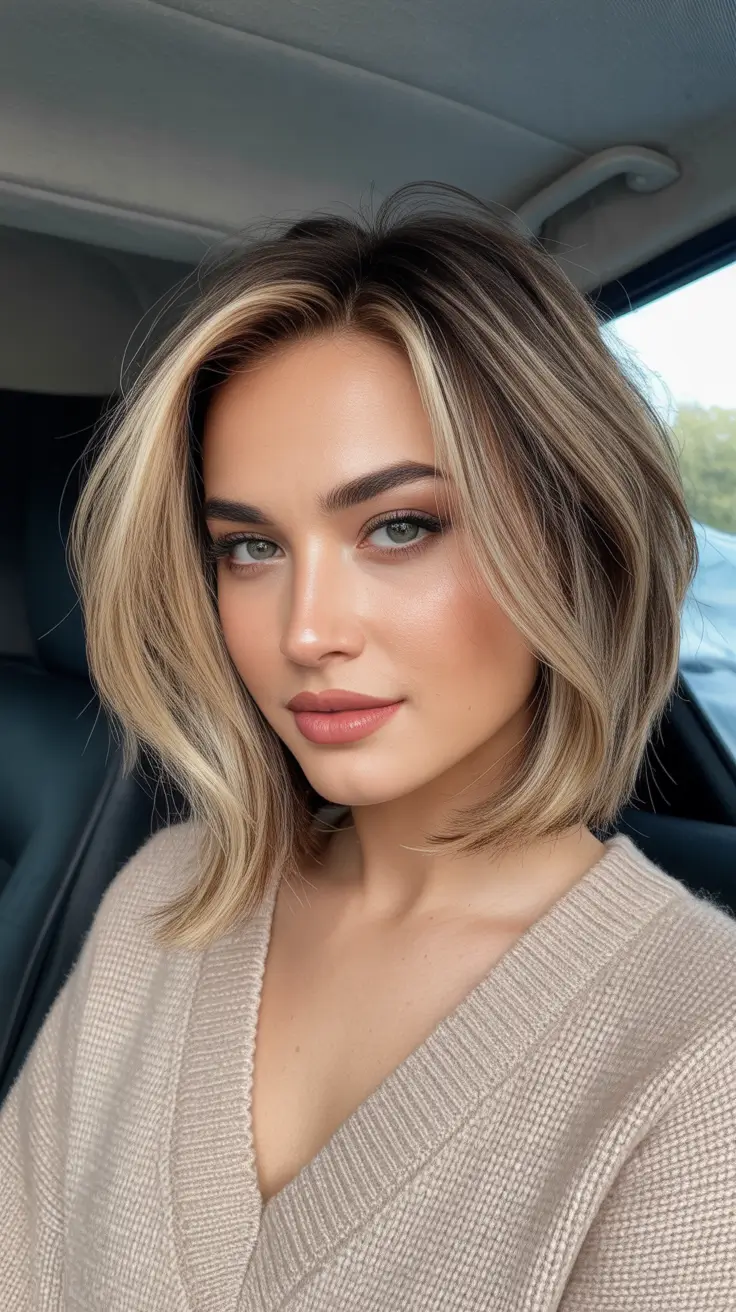 2026 February Creamy Blonde Bob With Lived-In Warmth