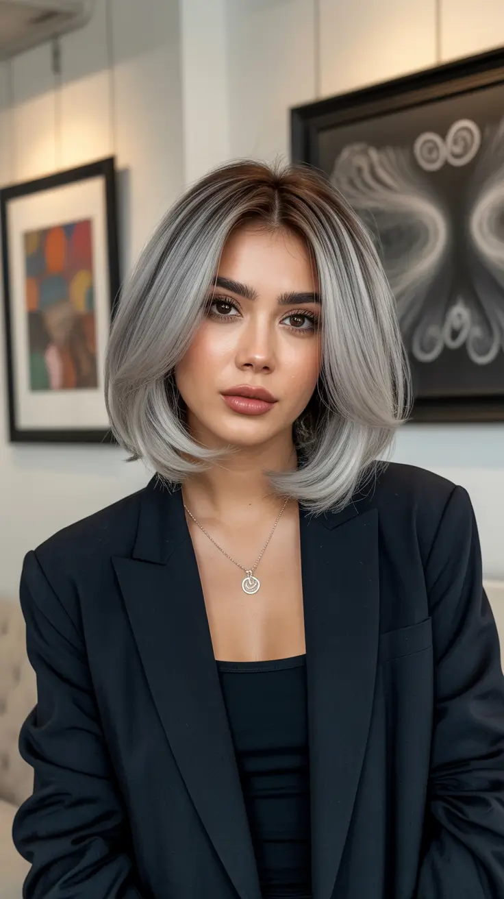 2026 February Polished Silver Bob With Smooth Contour
