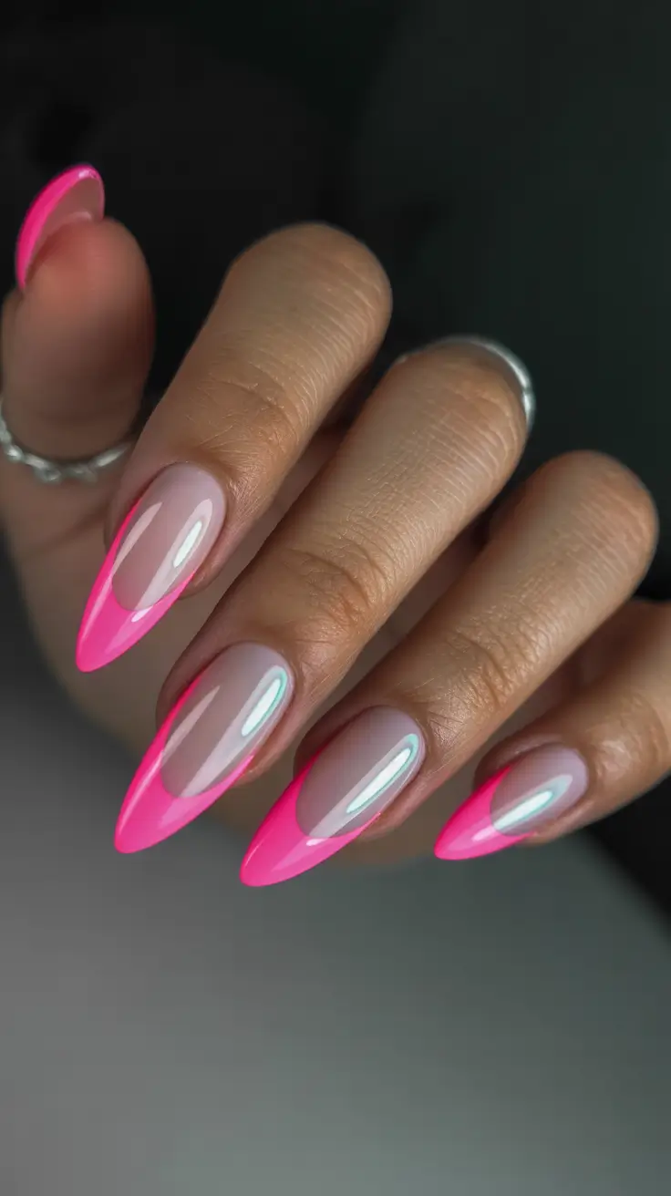 February-Neon-Pink-French-Tip-Glow