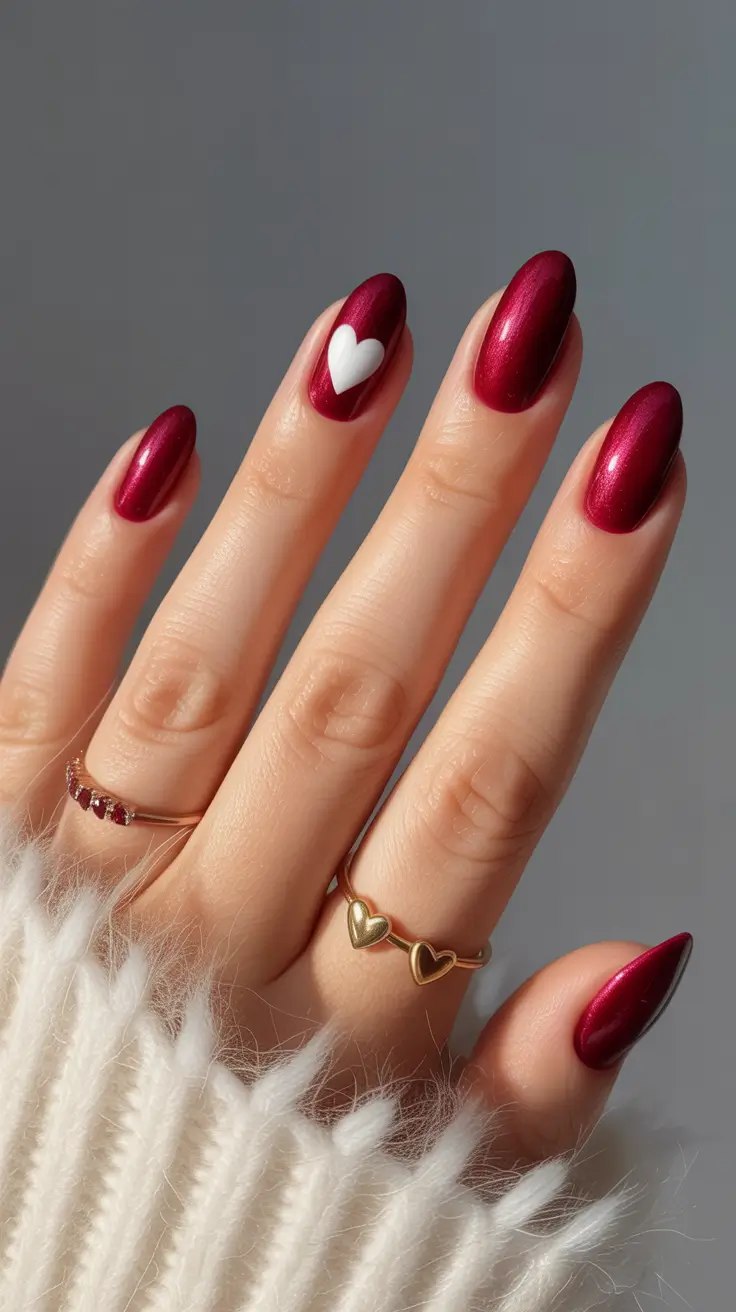 February-Classy-Burgundy-White-Heart