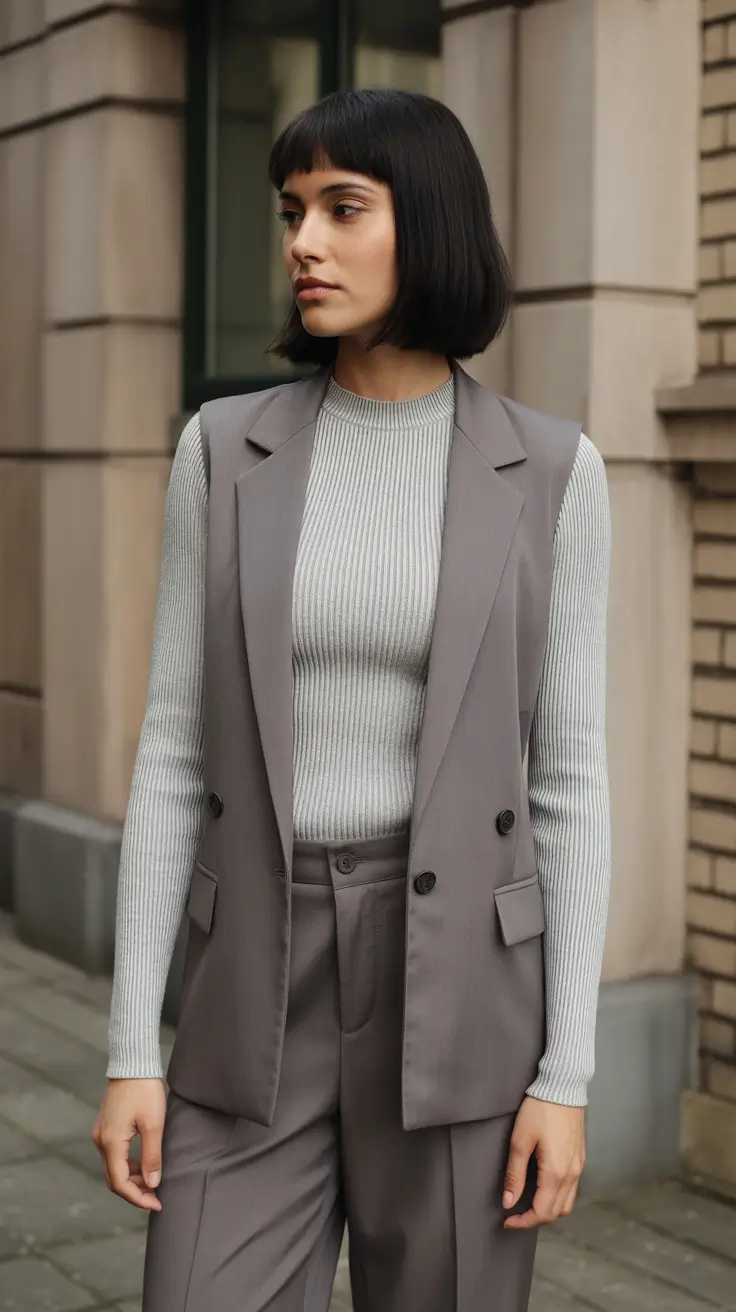 Professional Spring Workwear 2026 Modern Vest-Layering for Structured Simplicity