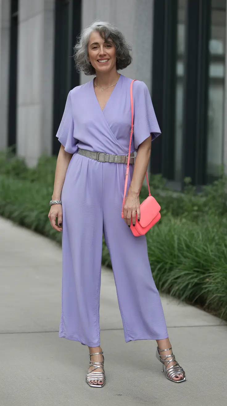 spring dressing over 50 2026 - Lilac Ease with a Modern Twist