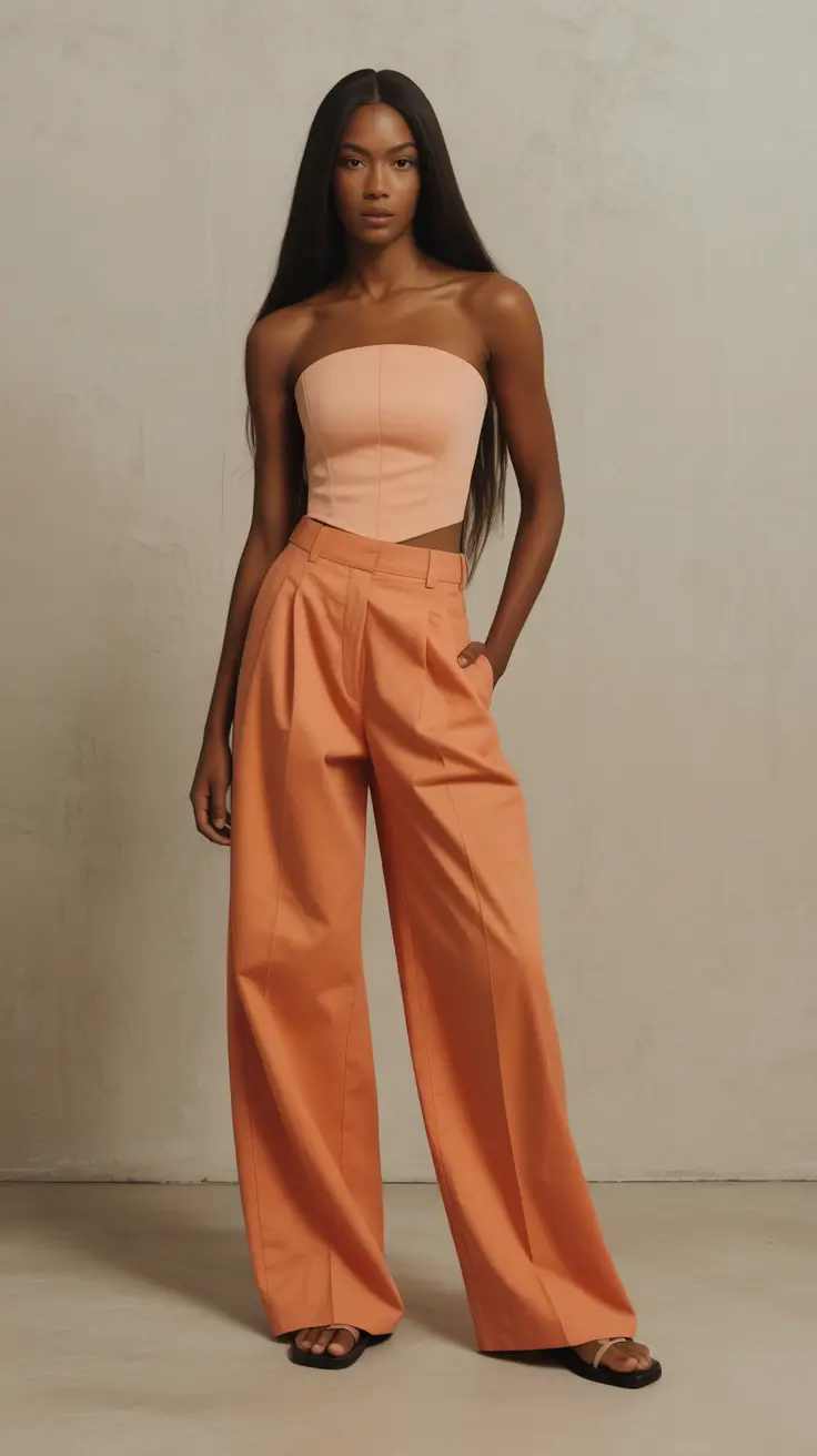 Fabulous Springwear Peach-Toned-Monochrome-with-Bold-Simplicity 2026