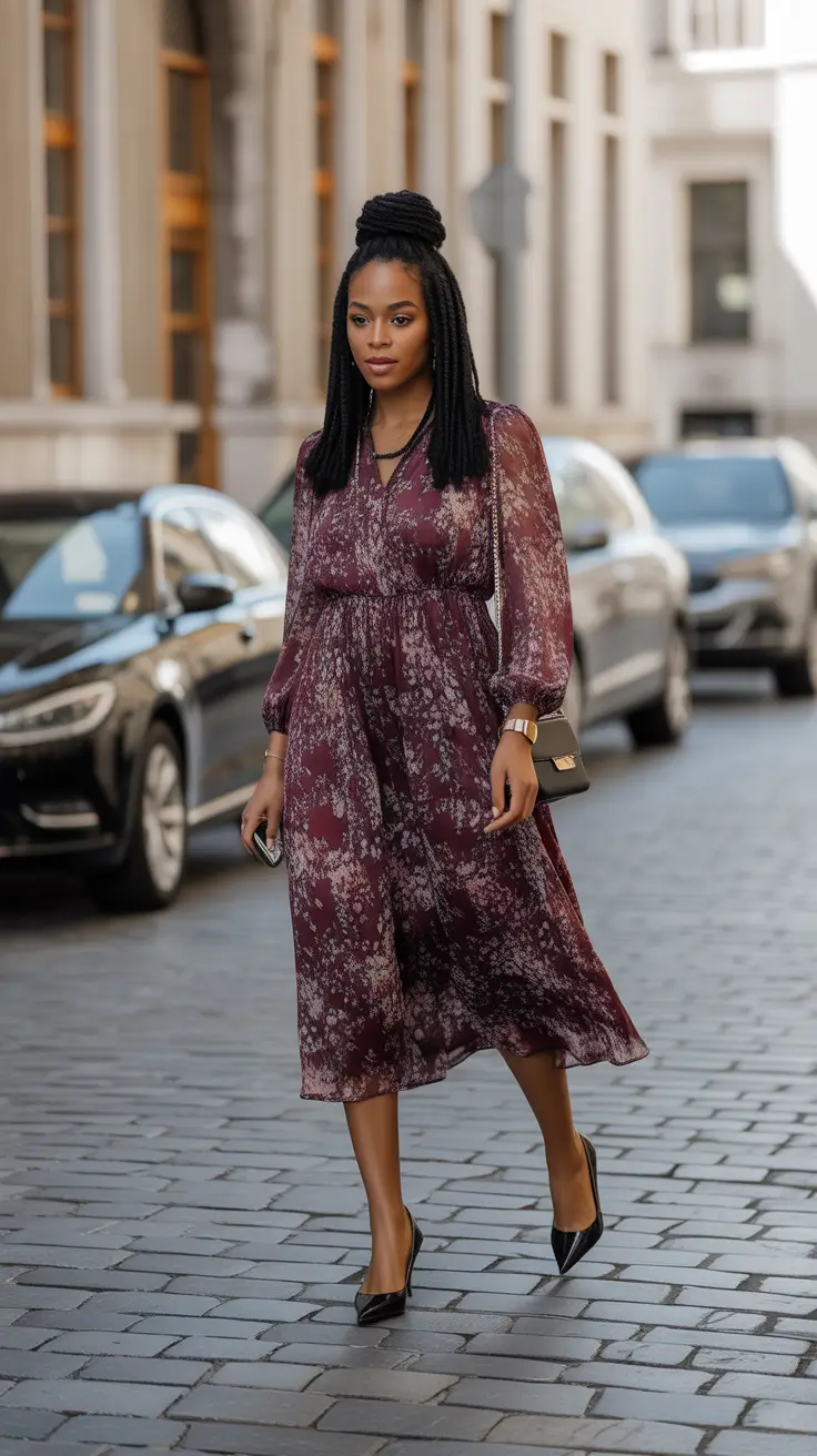 Topic Mulberry Chiffon and Spring Evening Elegance