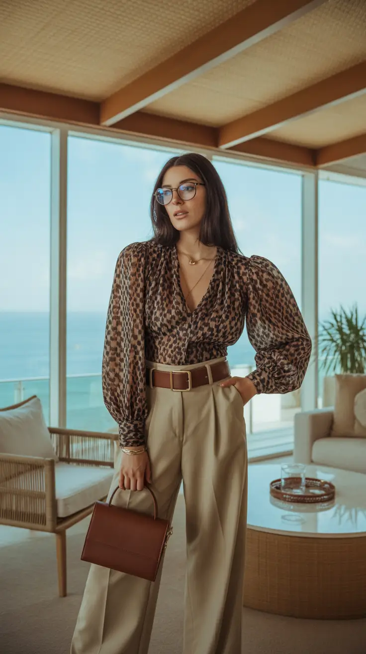 trendy spring outfits for women 2026 Sheer Confidence in Elevated Neutrals